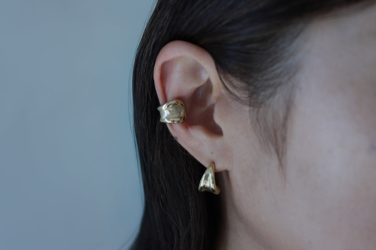 Meguri — Brass Ear Cuff