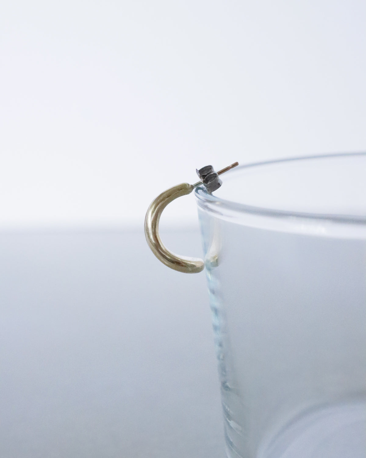 Meguri — Brass Earrings